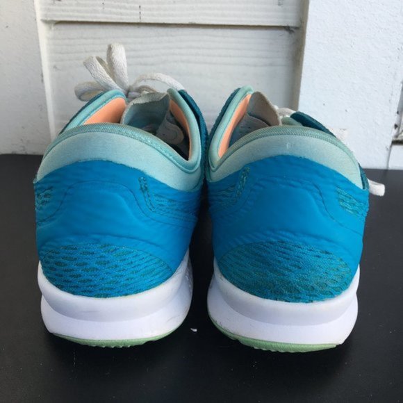 Nike Women's Zoom Fit Blue Lagoon/White Shoes Sneakers Size 9 - Picture 6 of 12